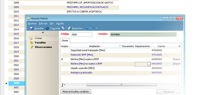 Agilice el proceso de introducción de asientos gracias a este módulo - Software contabilidad para autónomos