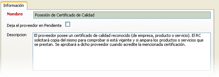 Automatice la elección de proveedores - Gestión ISO 9001